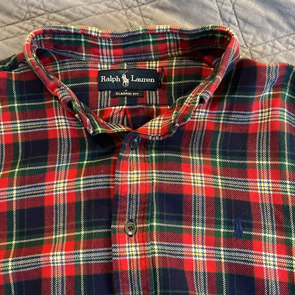 Ralph Lauren plaid button up